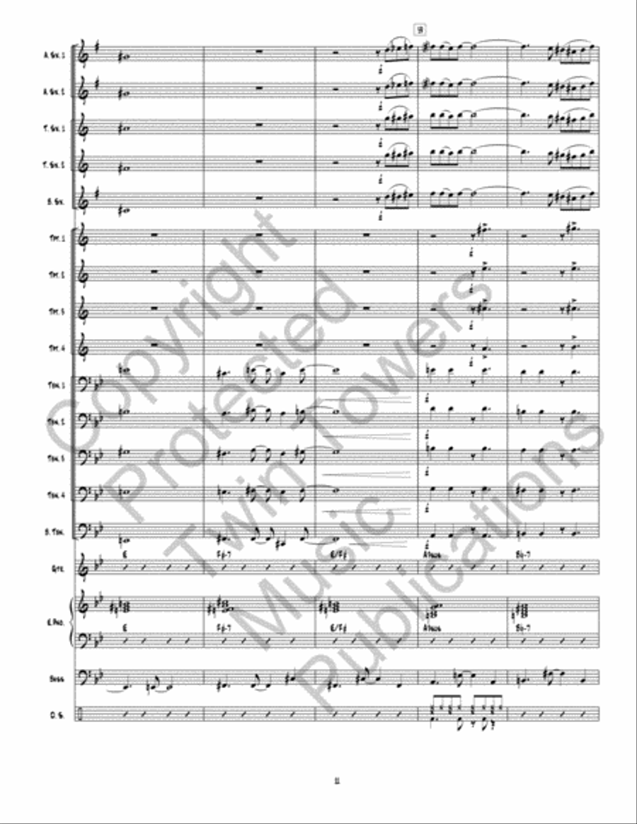 Magic Carpet Magic Carpet Jazz Ensemble scores gallery preview page 12