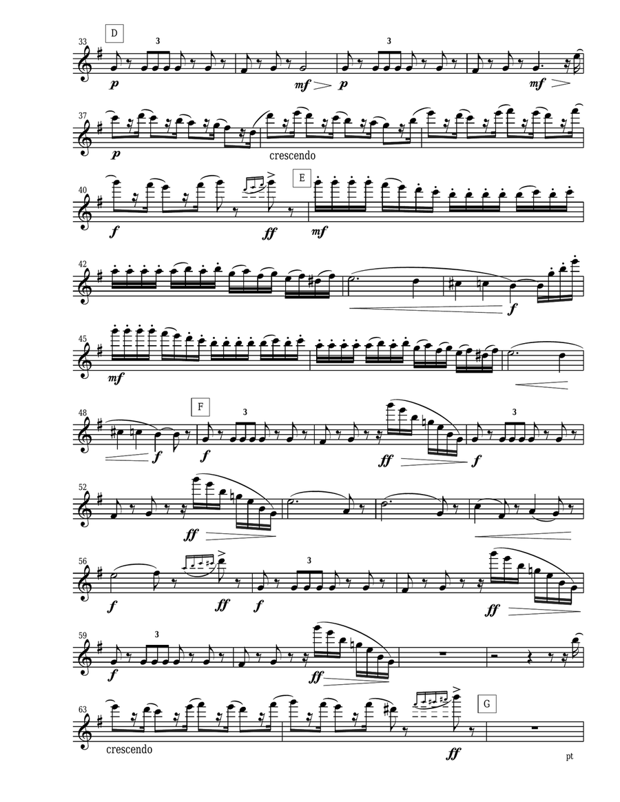 3 Pieces from The Nutcracker for Woodwind Quintet Woodwind Quintet scores gallery preview page 3