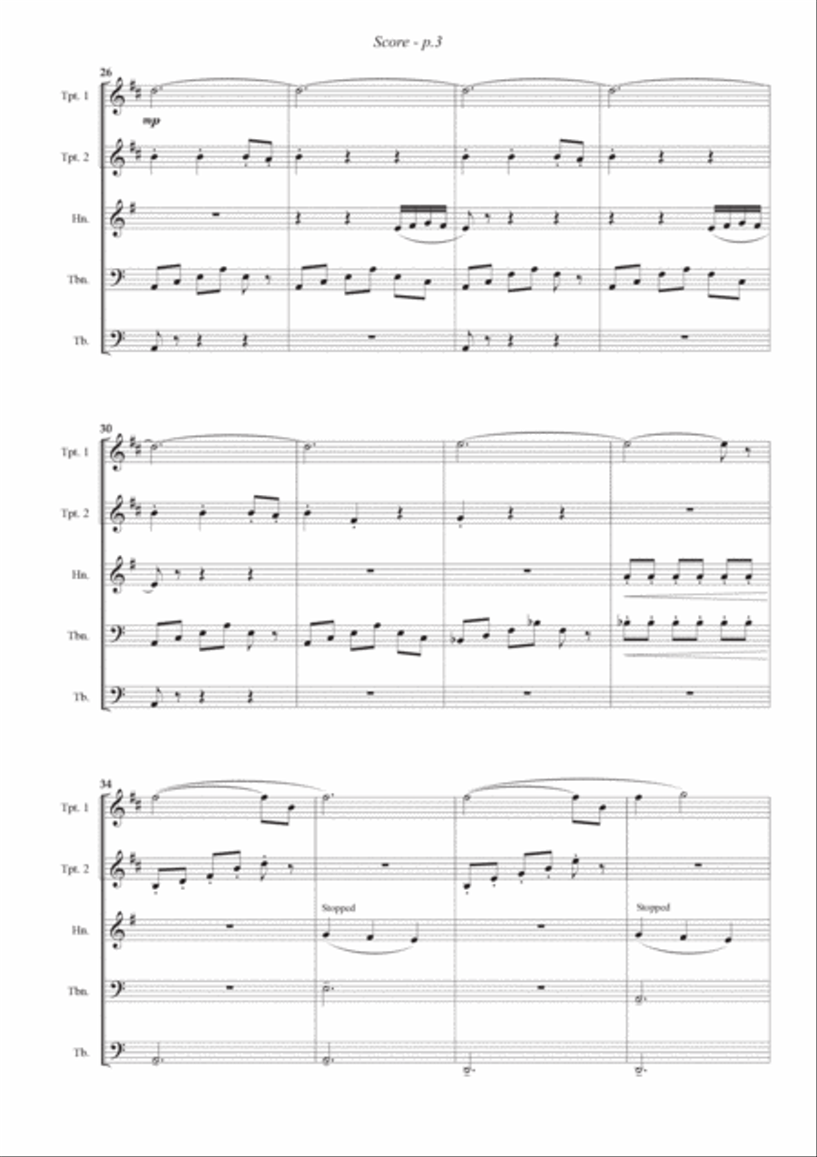 Spider-man: Far From Home Horn scores gallery preview page 3