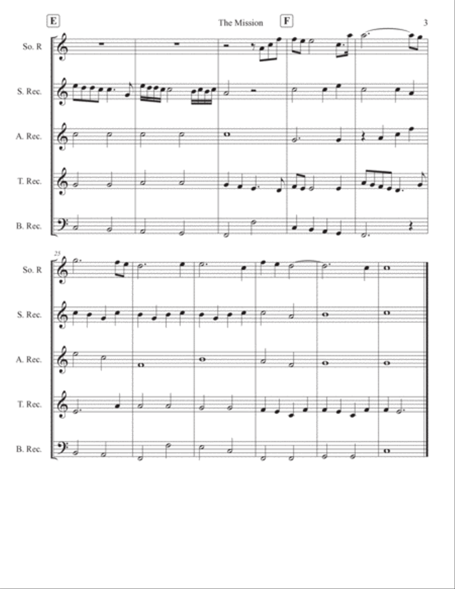 Gabriel's Oboe Chamber Music scores gallery preview page 3