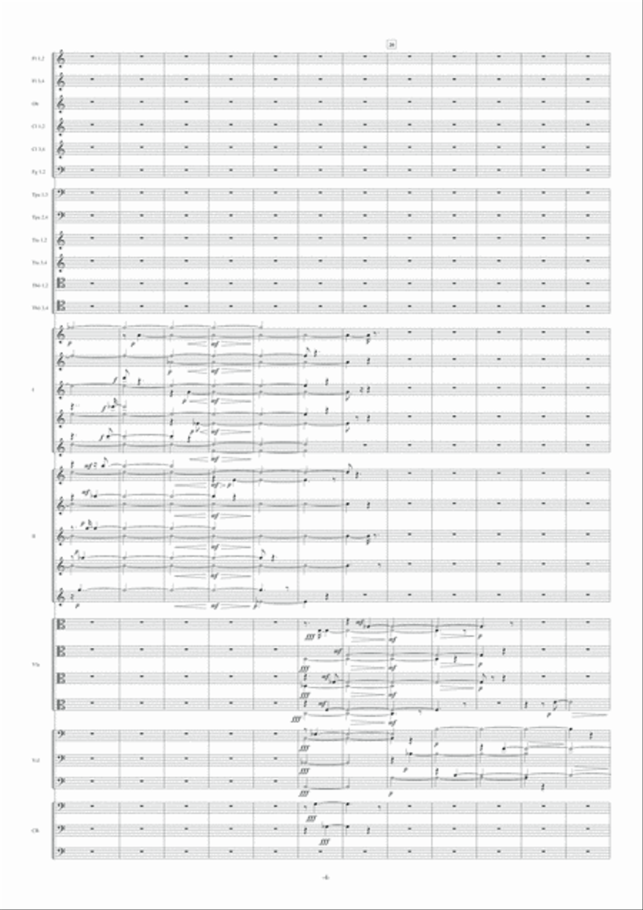 Toc per a Joan Brossa Full Orchestra scores gallery preview page 6