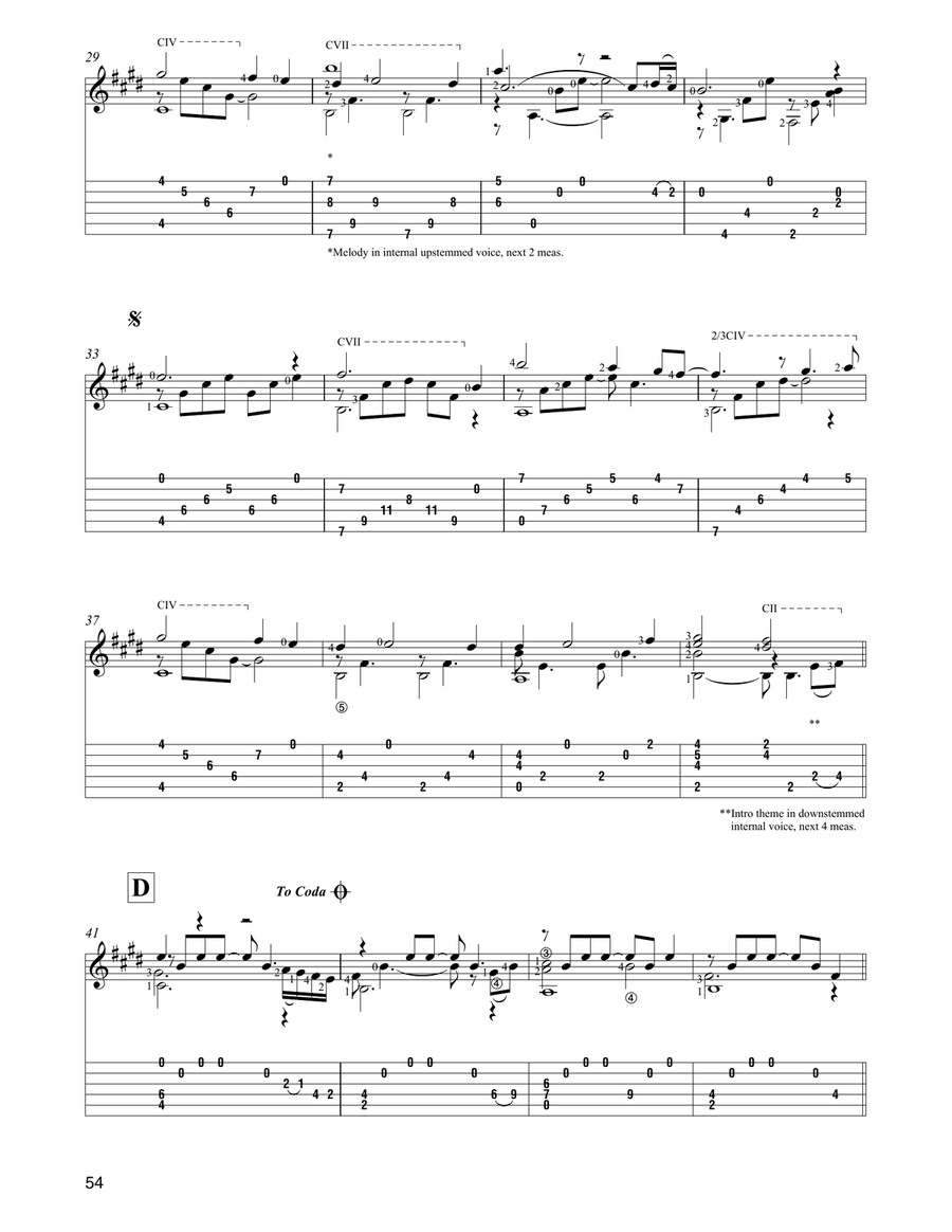 My Heart Will Go On (Love Theme From 'Titanic') (arr. David Jaggs) Acoustic Guitar scores gallery preview page 3