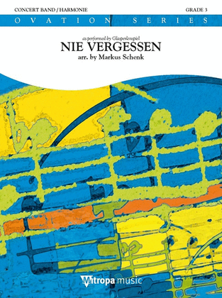 Book cover for Nie Vergessen
