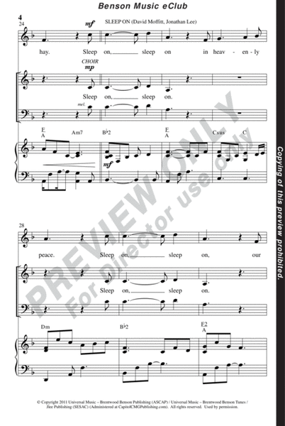 Away In A Manger (Duren) - Orchestra Parts & Conductor's Score CD-ROM image number null
