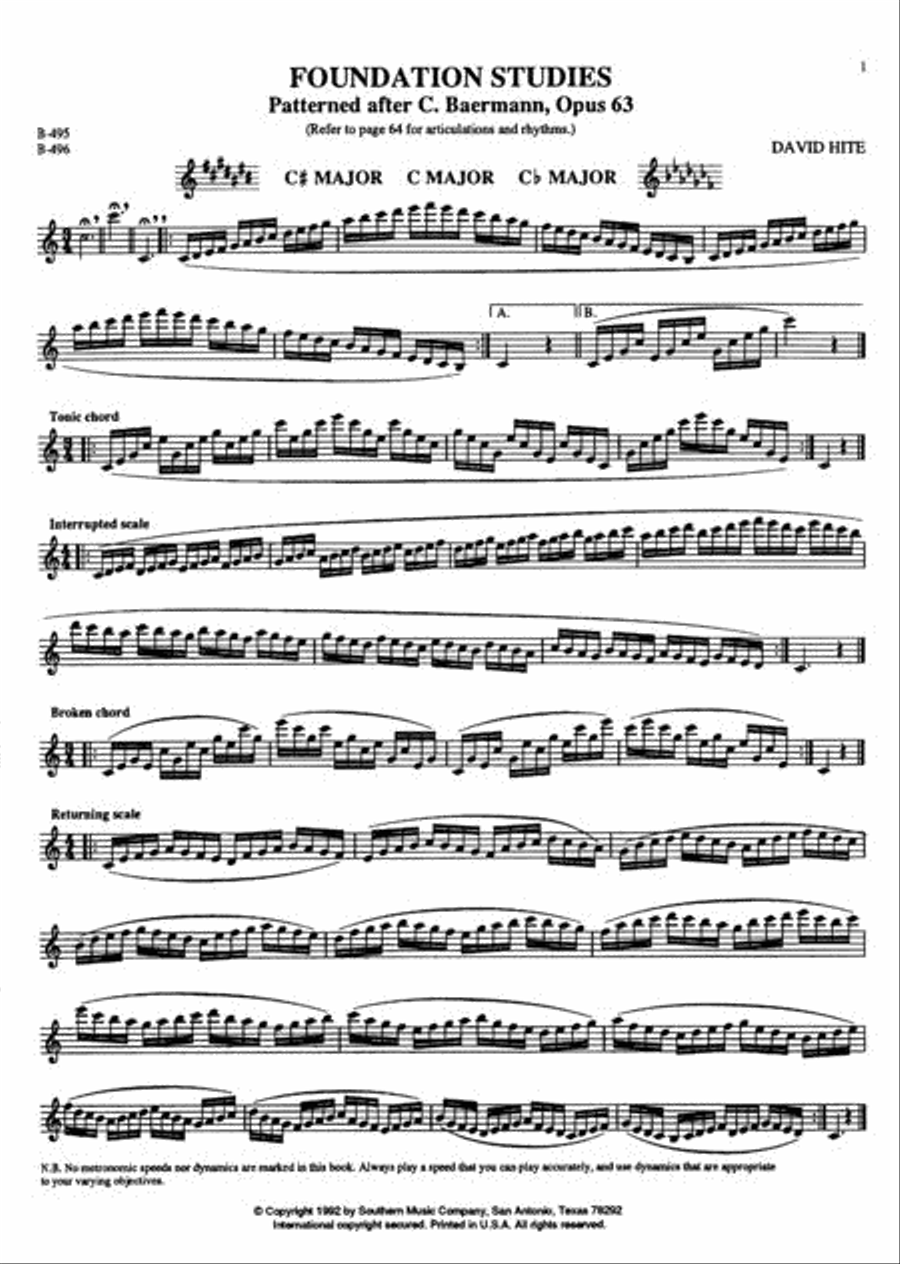 Foundation Studies Saxophone scores gallery preview page 2