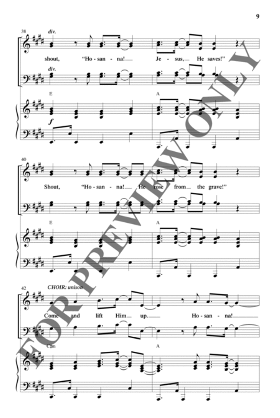 The Church Choir Musical Yearbook - Choral Book Choir scores gallery preview page 10