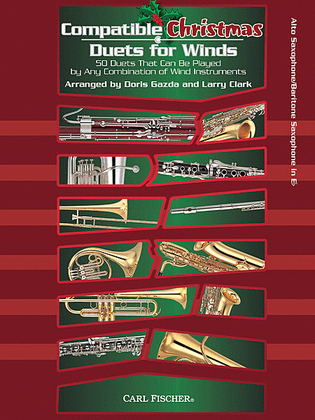Book cover for Compatible Christmas Duets for Winds
