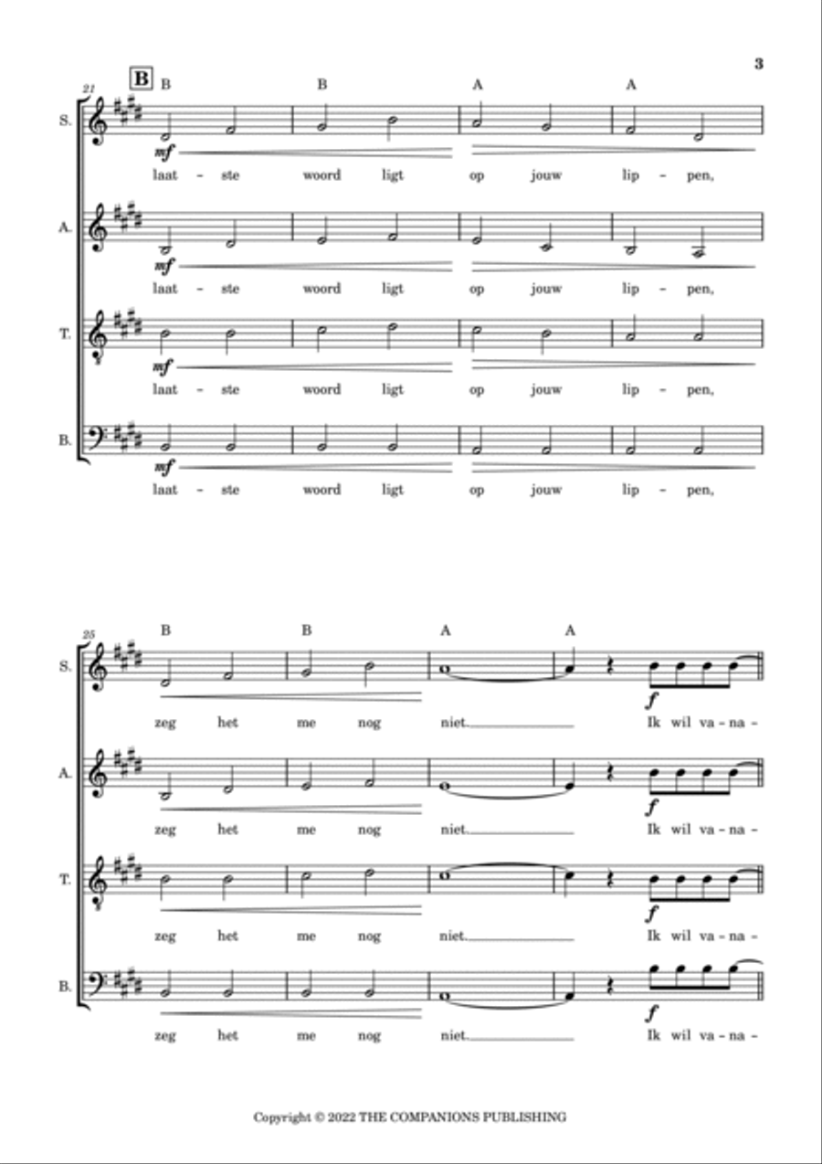 Wat Een Idee!? 4-Part scores gallery preview page 3