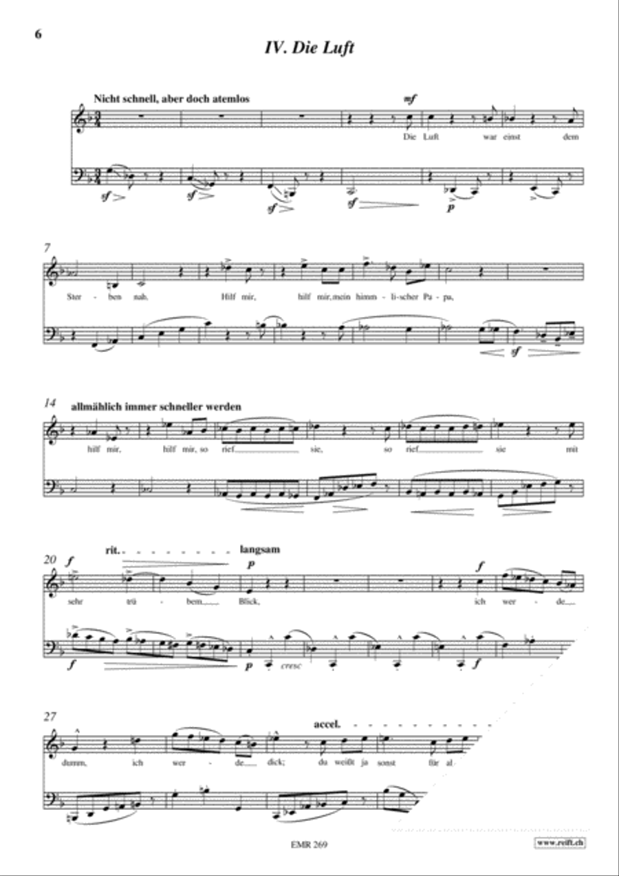 Galgenlieder Tuba scores gallery preview page 6