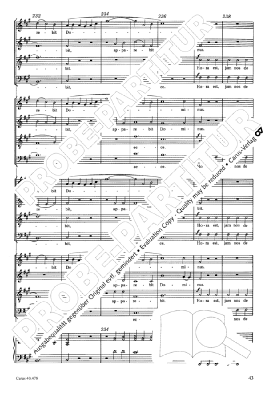 Hora est Hora est 4-Part scores gallery preview page 44