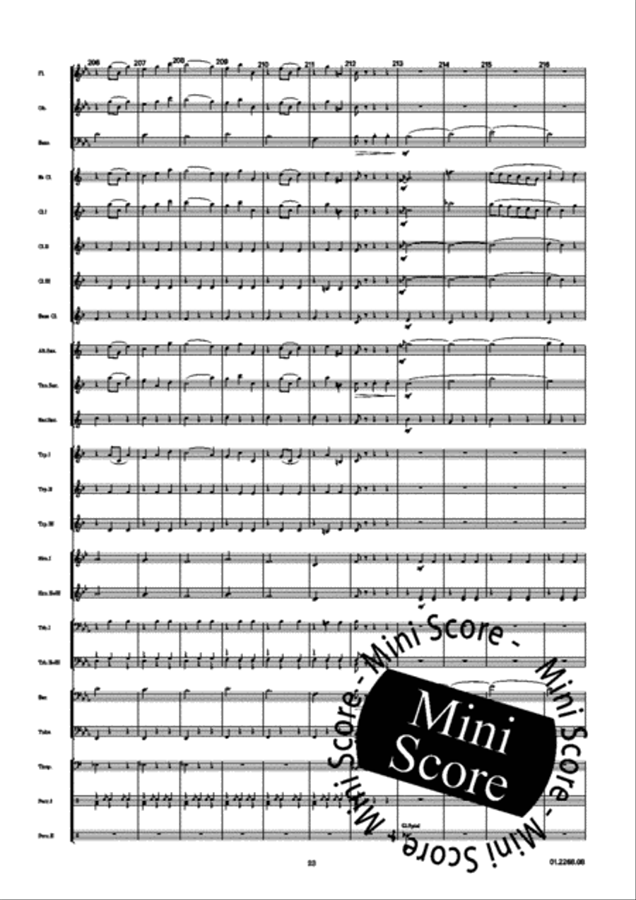 Giselle Concert Band scores gallery preview page 29