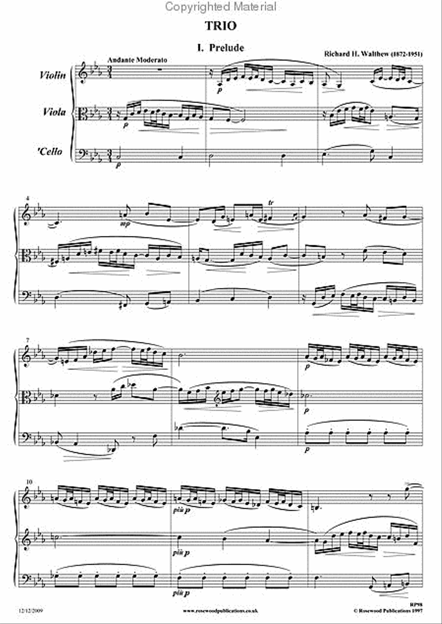 Prelude & Fugue Violin scores gallery preview page 2