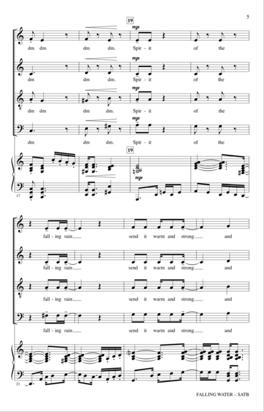 Falling Water 4-Part scores gallery preview page 3
