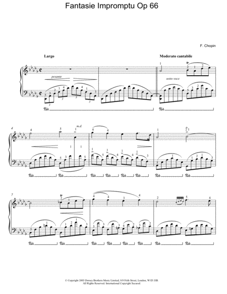 Fantasie Impromptu Op. 66 (Largo)