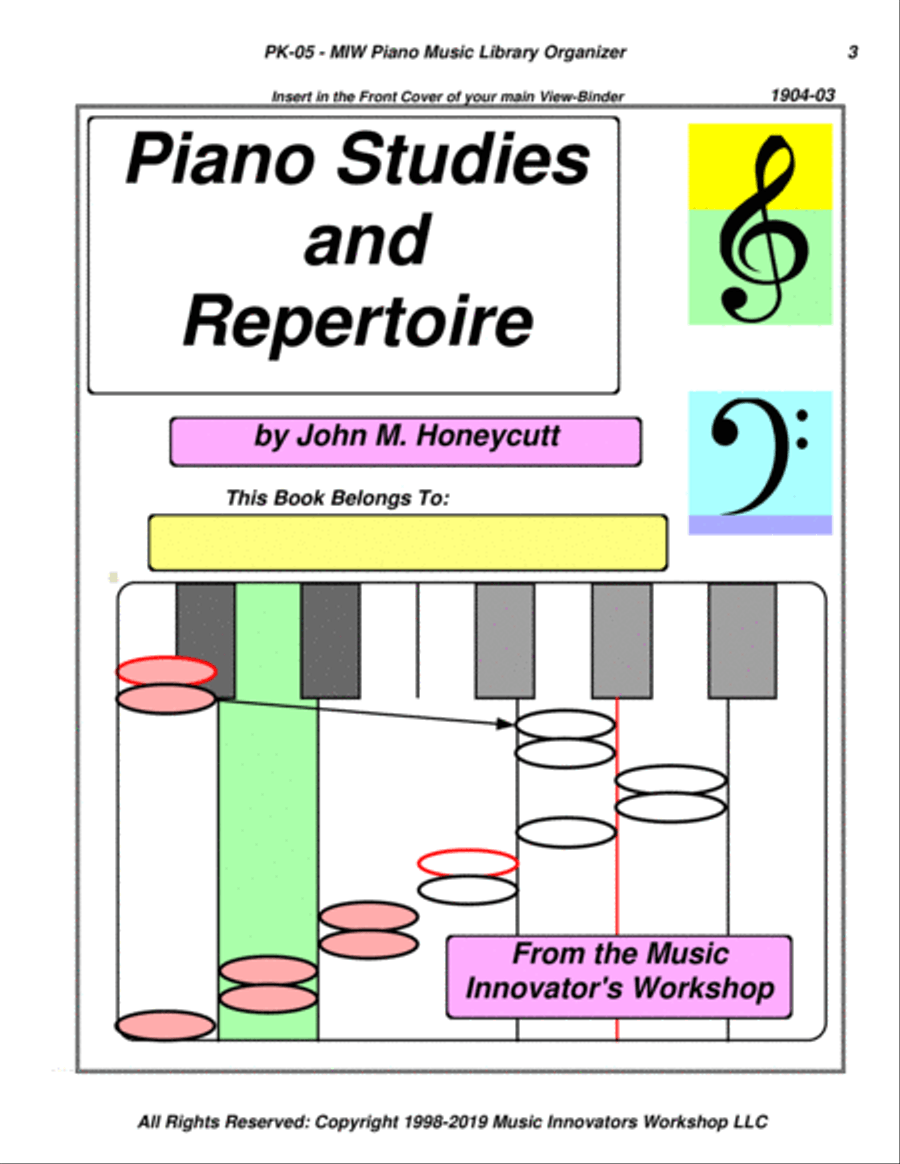PK-05 - MIW Piano Music Library Organizer Organ scores gallery preview page 3