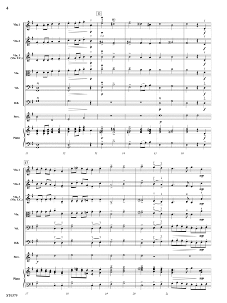 What the Angels Tell Me: Score String Orchestra scores gallery preview page 4