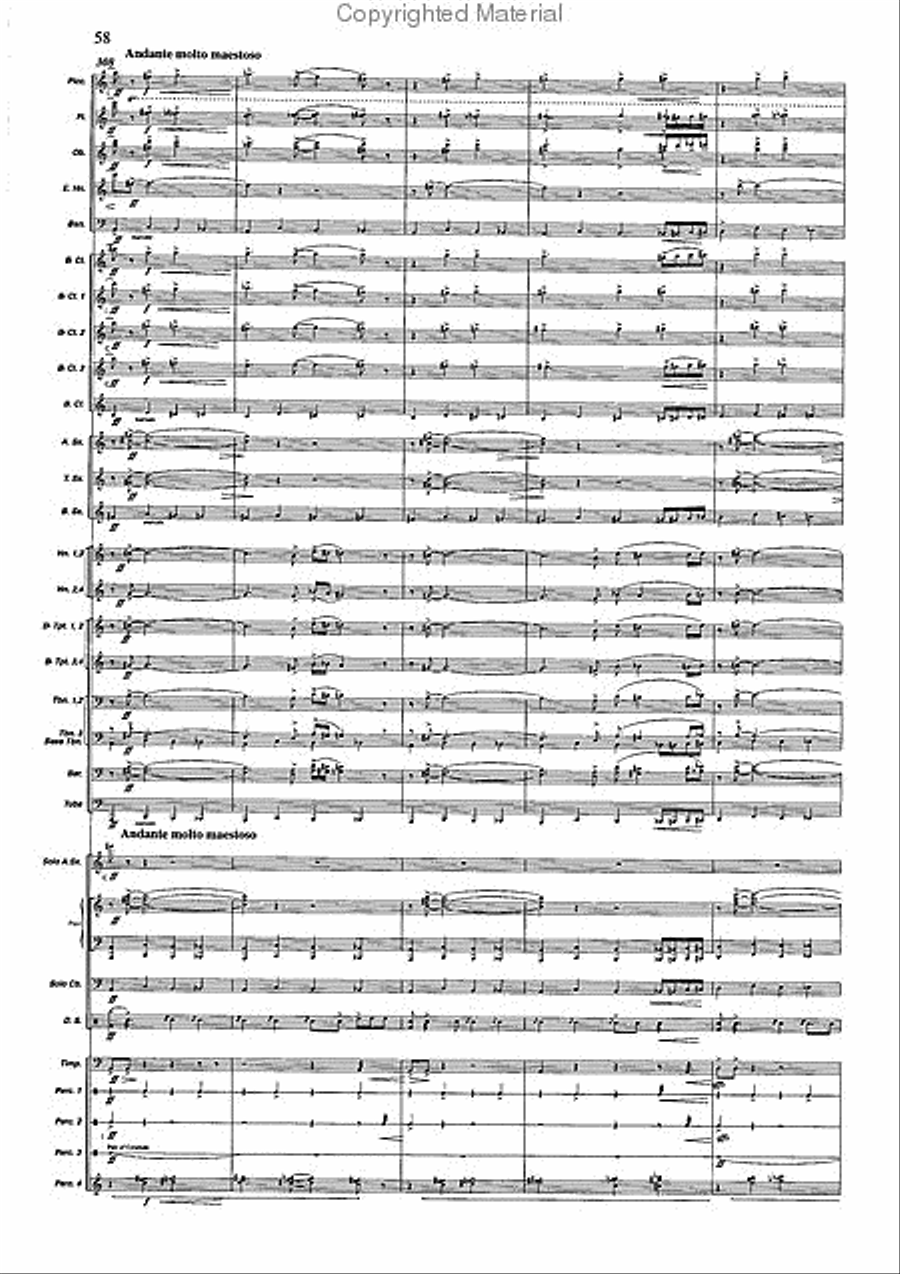 Concertango Concert Band scores gallery preview page 59
