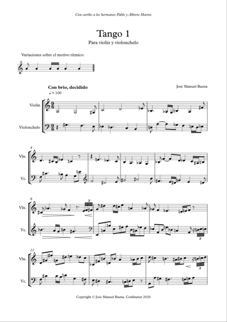 Tango1 Set of Parts scores gallery preview page 1
