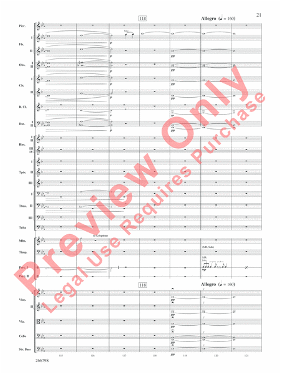 Cole Porter Salute Full Orchestra scores gallery preview page 22