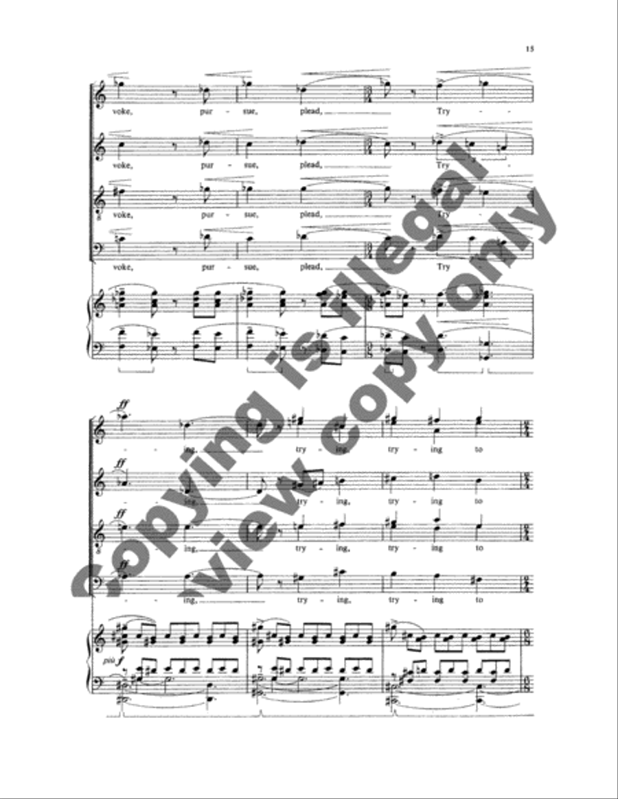 The Chase 4-Part scores gallery preview page 15
