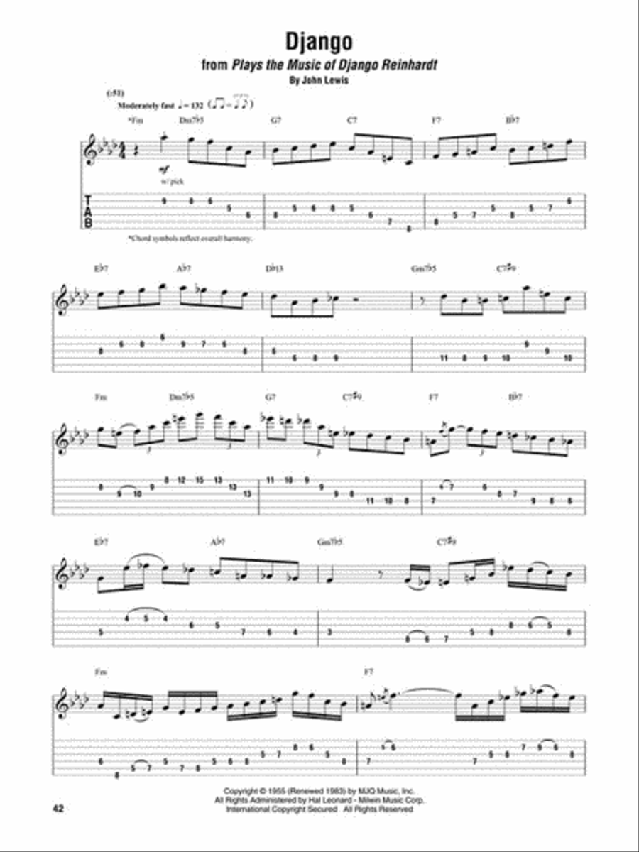 Joe Pass Omnibook Electric Guitar scores gallery preview page 5