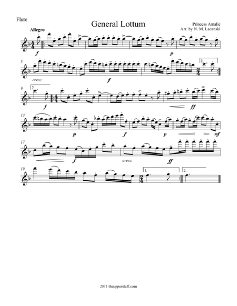 General Lottum Woodwind Duet scores gallery preview page 2