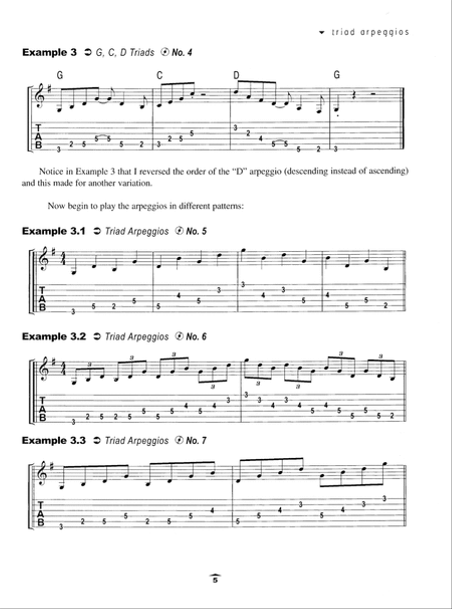 Guitar Arpeggio Studies on Jazz Standards, Mimi Fox Electric Guitar scores gallery preview page 6