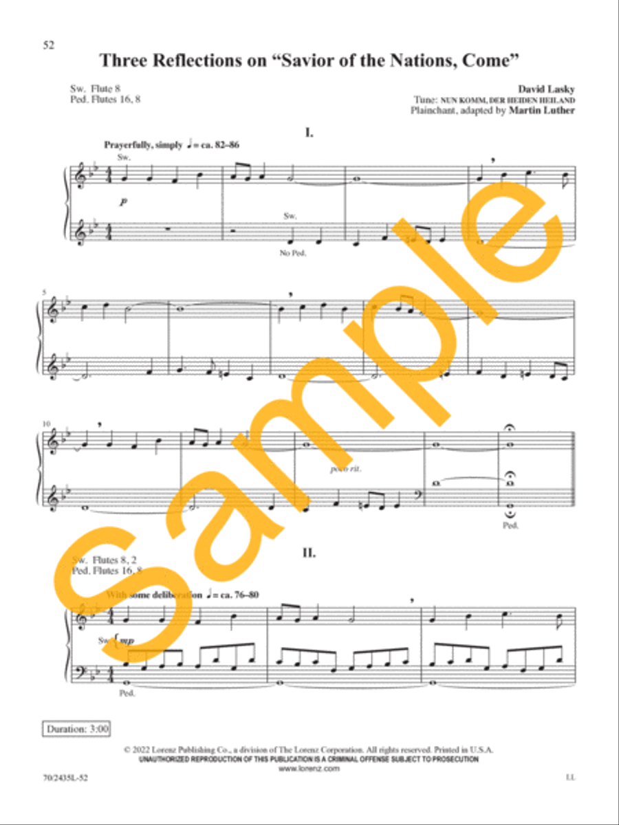 Easy Organ Library, Vol. 74 Organ Solo scores gallery preview page 19
