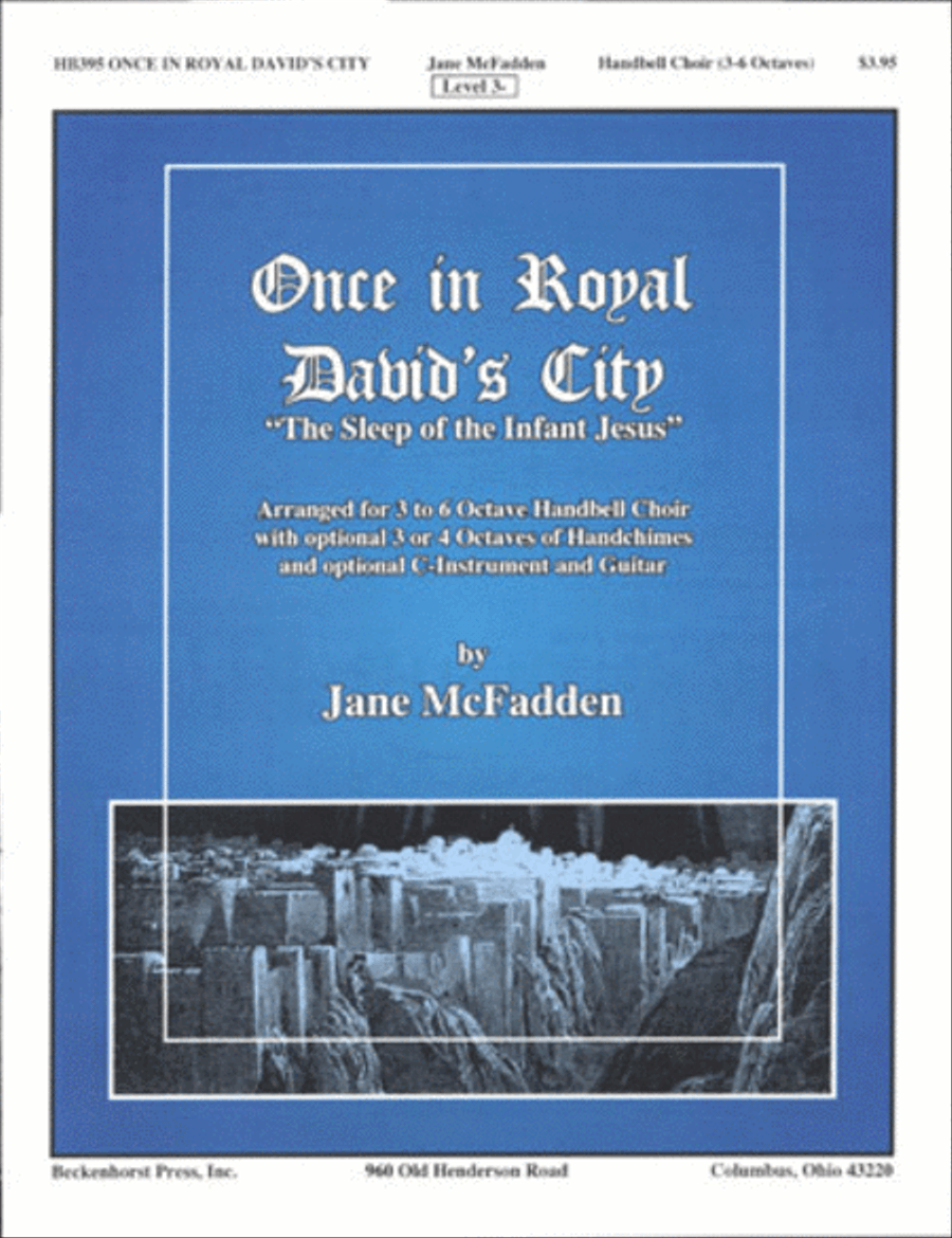 Once in Royal David's City 5-Octaves scores gallery preview page 1
