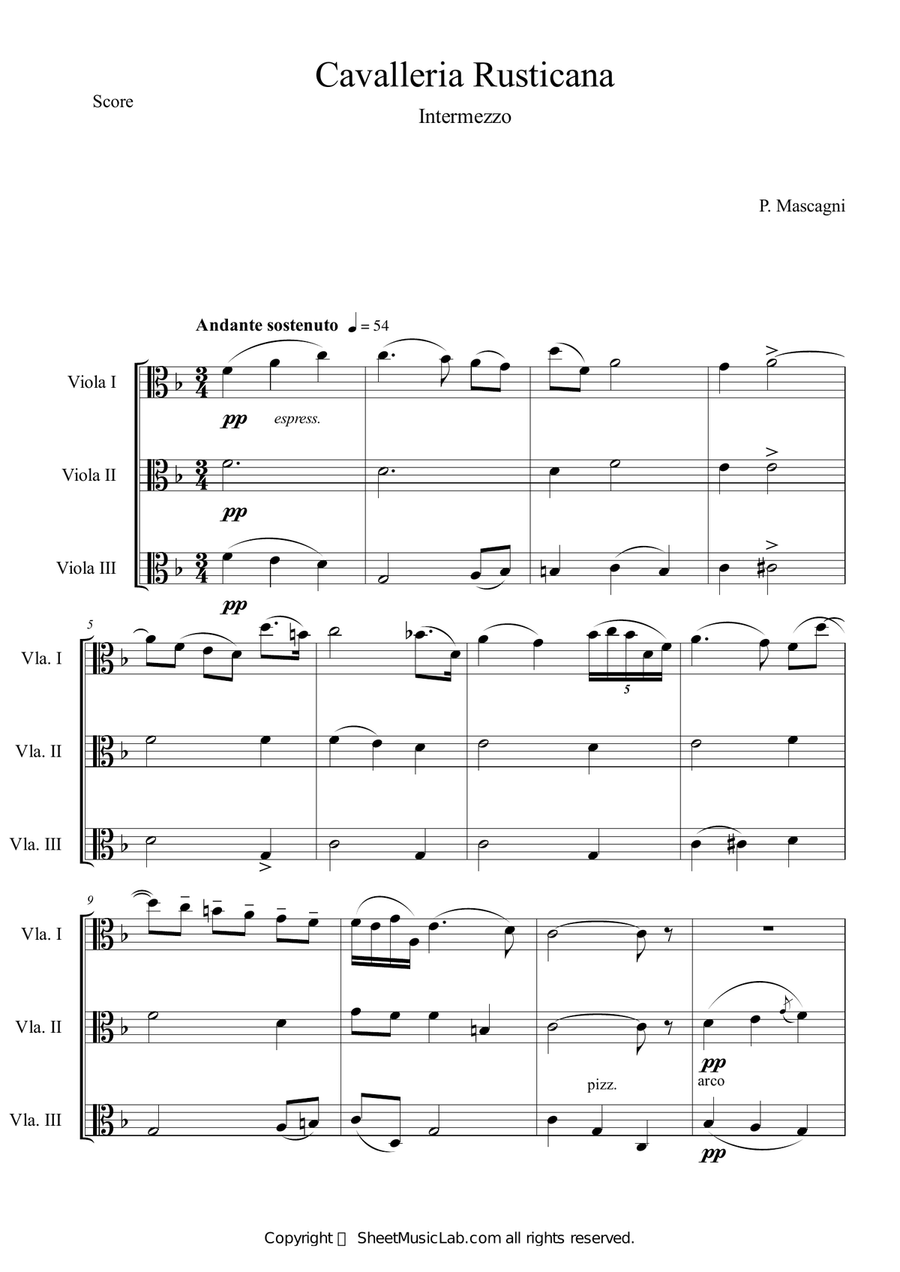 Cavalleria Rusticana