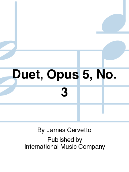 Duet, Op. 5 No. 3 (FEINLAND)