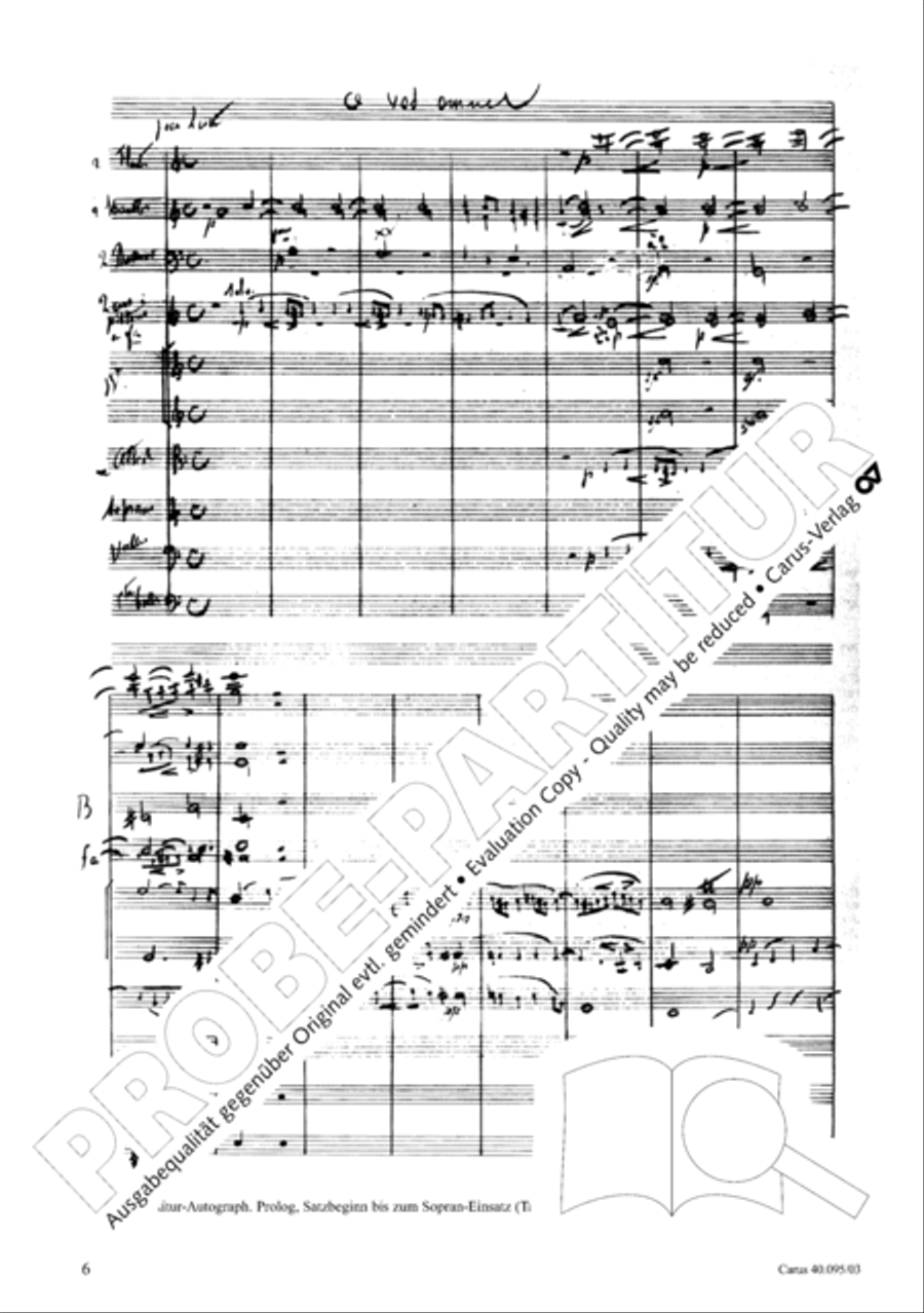 The Seven Words (Die Sieben Worte) 4-Part scores gallery preview page 7