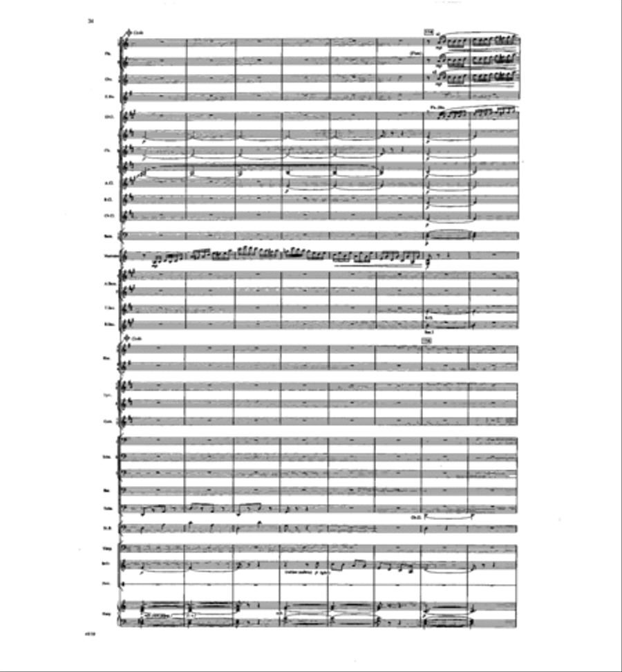 Concertino for Marimba and Winds Concert Band scores gallery preview page 32