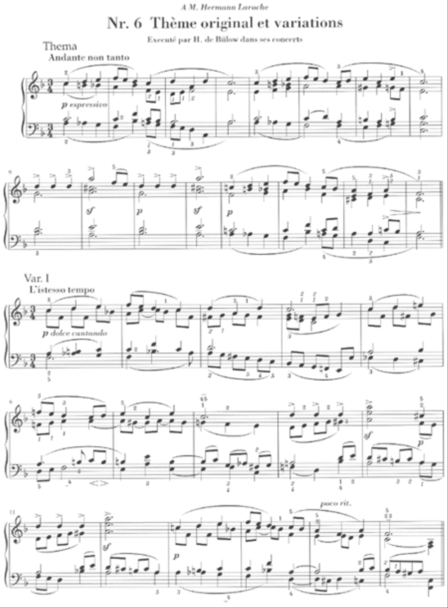 6 Piano Pieces, Op. 19 Piano Solo scores gallery preview page 7