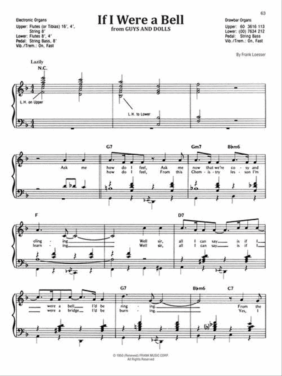 The Most Beautiful Songs Ever Organ scores gallery preview page 6
