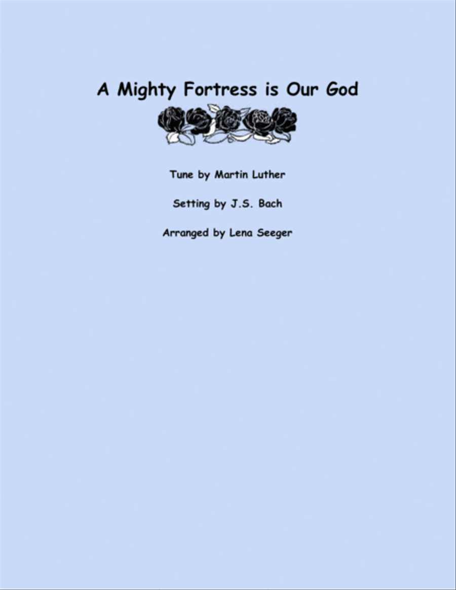 A Mighty Fortress is Our God A Mighty Fortress is Our God String Orchestra scores gallery preview page 1