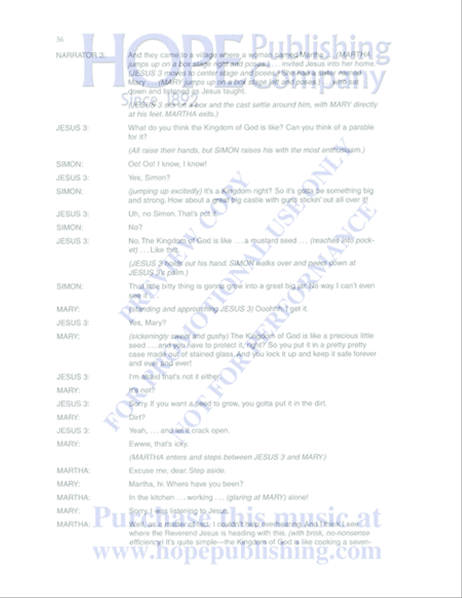 Once Upon a Parable Once Upon a Parable Unison Choir scores gallery preview page 36