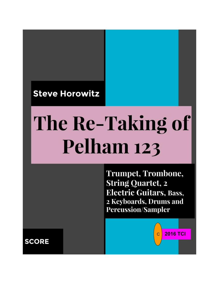 The Re-Taking of Pelham 123 3-Part scores gallery preview page 1