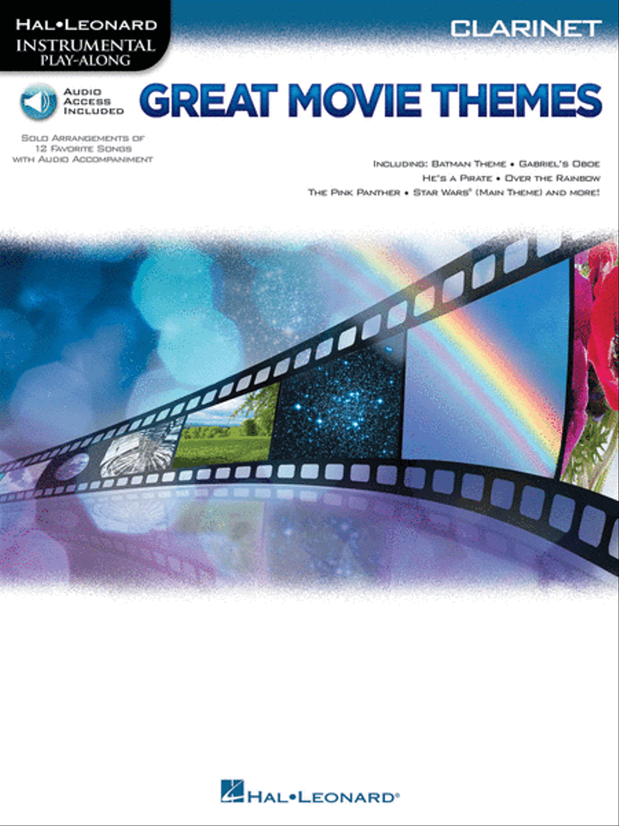 Great Movie Themes by Various Clarinet Solo - Sheet Music