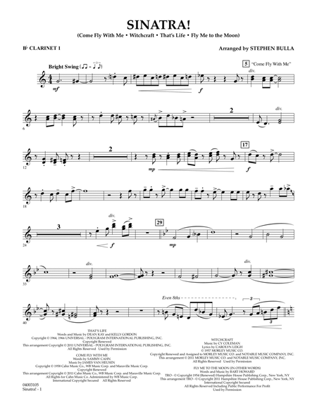 Sinatra! - Bb Clarinet 1