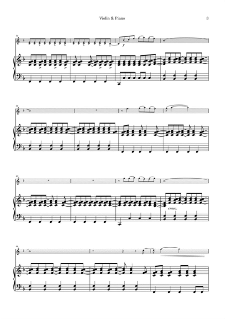 Go Your Own Way Violin Solo scores gallery preview page 4