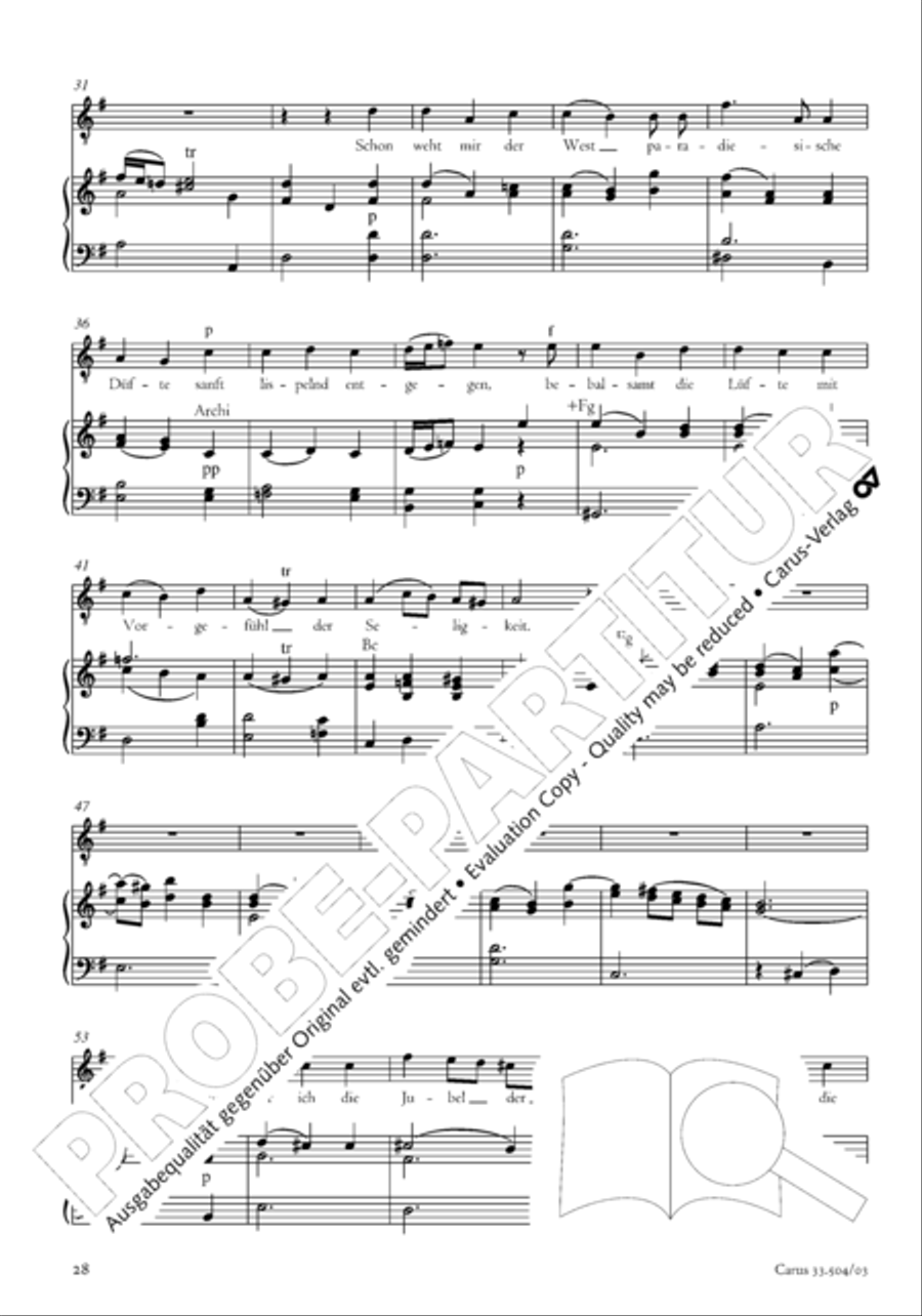Dank-Hymne der Freundschaft 4-Part scores gallery preview page 29