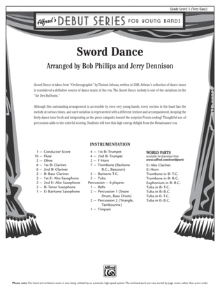 Sword Dance: Score