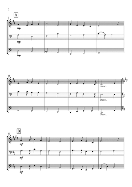 In the Bleak Midwinter (Brass Trio) - Beginner Level image number null