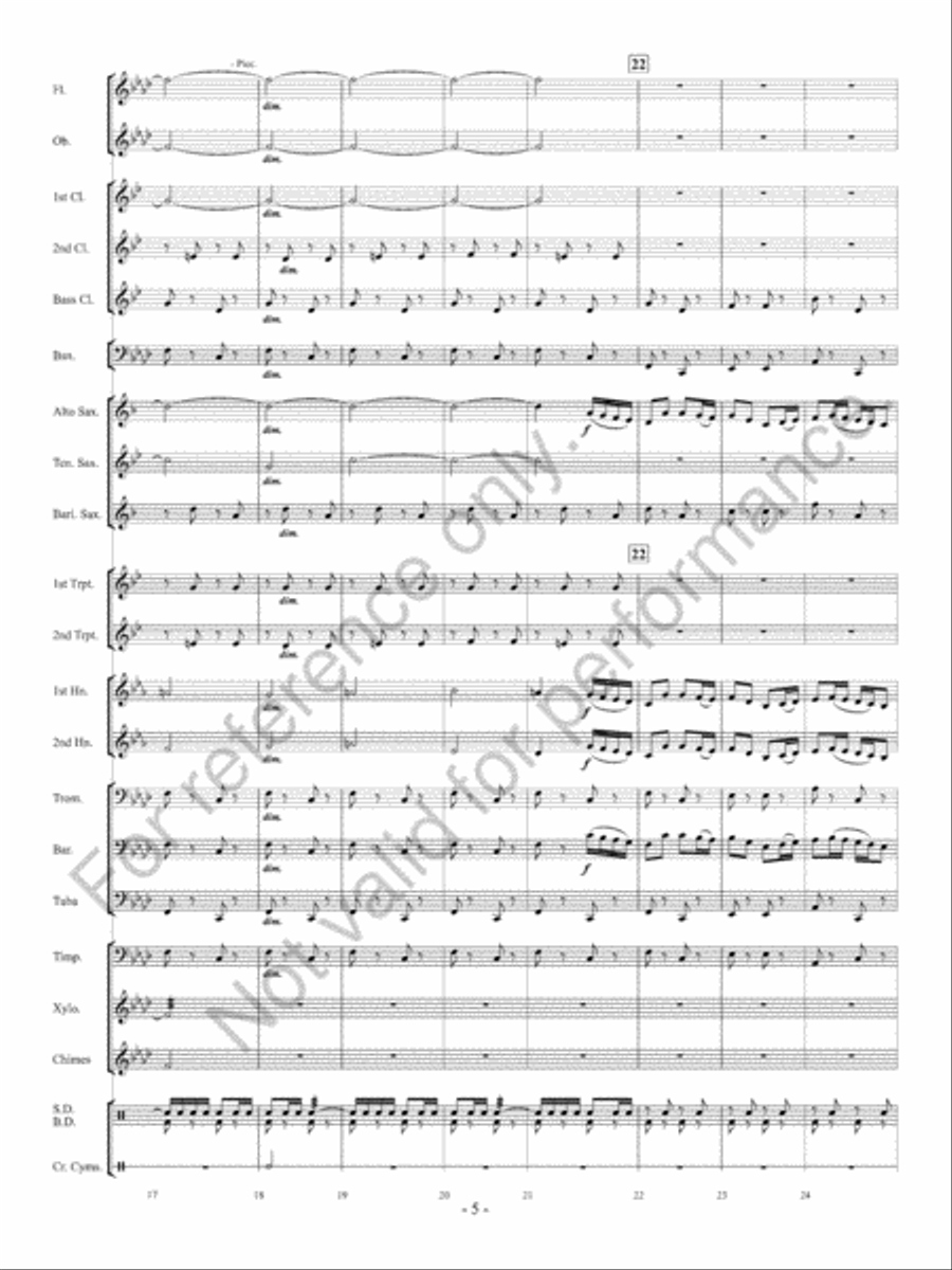 Shipshape And Bristol Fashion Concert Band scores gallery preview page 6