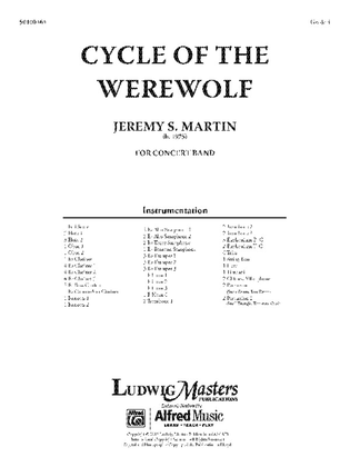 Book cover for Cycle Of The Werewolf