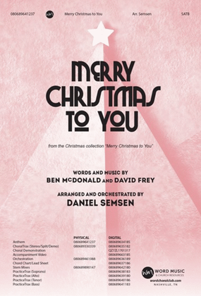 Book cover for Merry Christmas to You - Anthem