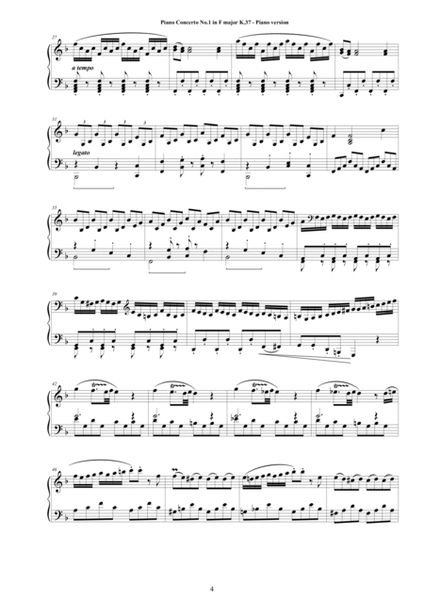 Mozart - 24 Piano Concertos for Piano Solo - Complete scores