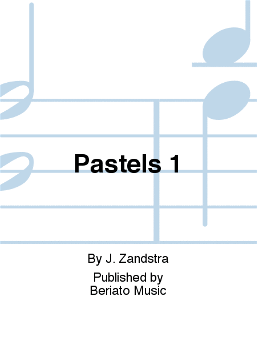 Pastels 1 Piano Solo scores gallery preview page 1