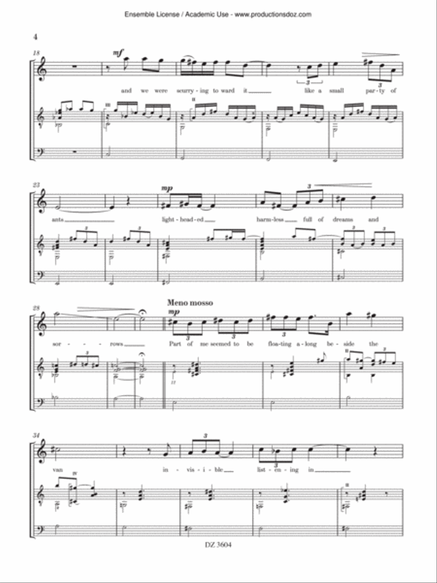 Texts of David Classical Guitar scores gallery preview page 4